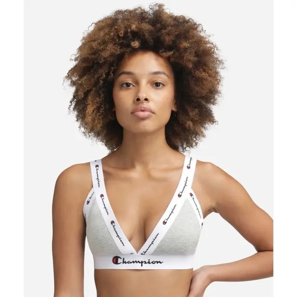 ✨NWT✨ Champion Triangle Logo Print Bralette